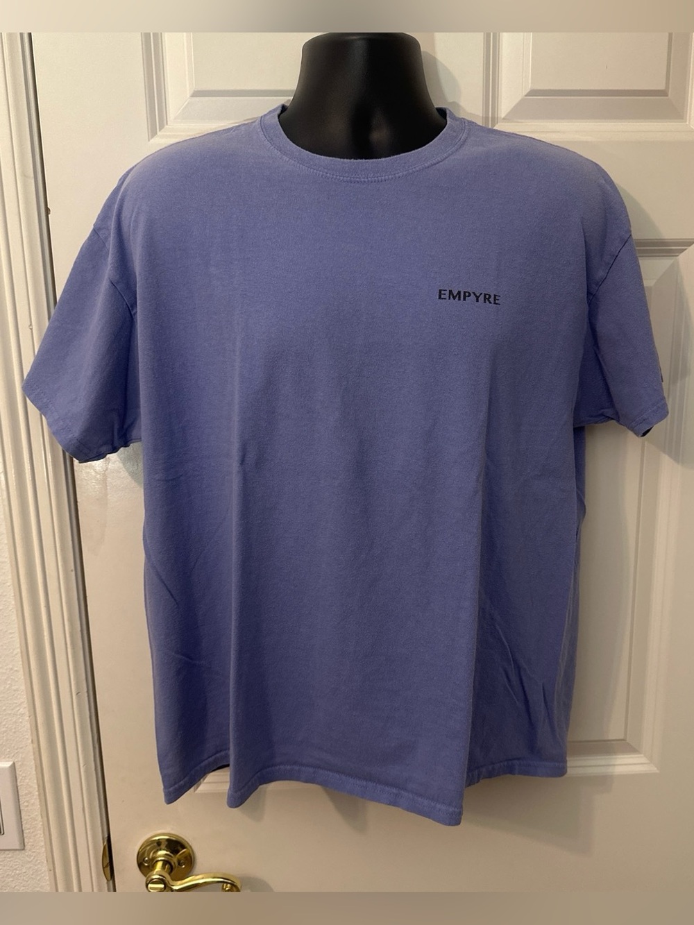 Empyre Men's Crew Neck T-Shirt in Lavender Blue